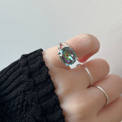 [ mystic quartz  ] reine pinky silver