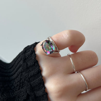 [ mystic quartz  ] reine pinky silver