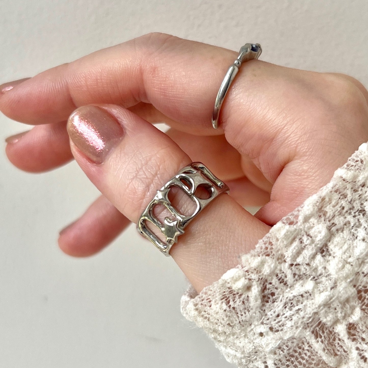[ lux ring ] ring silver