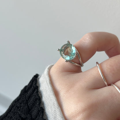 [ green fluorite ] reine pinky  ] reine pinky silver