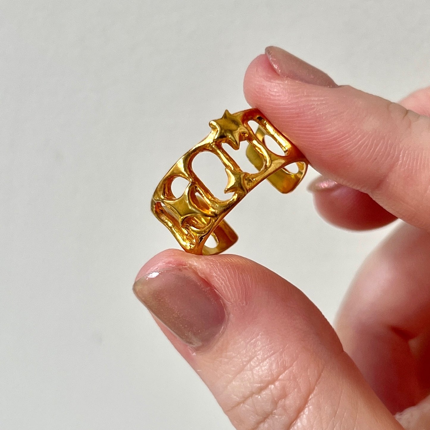 [ lux ring ] ring gold