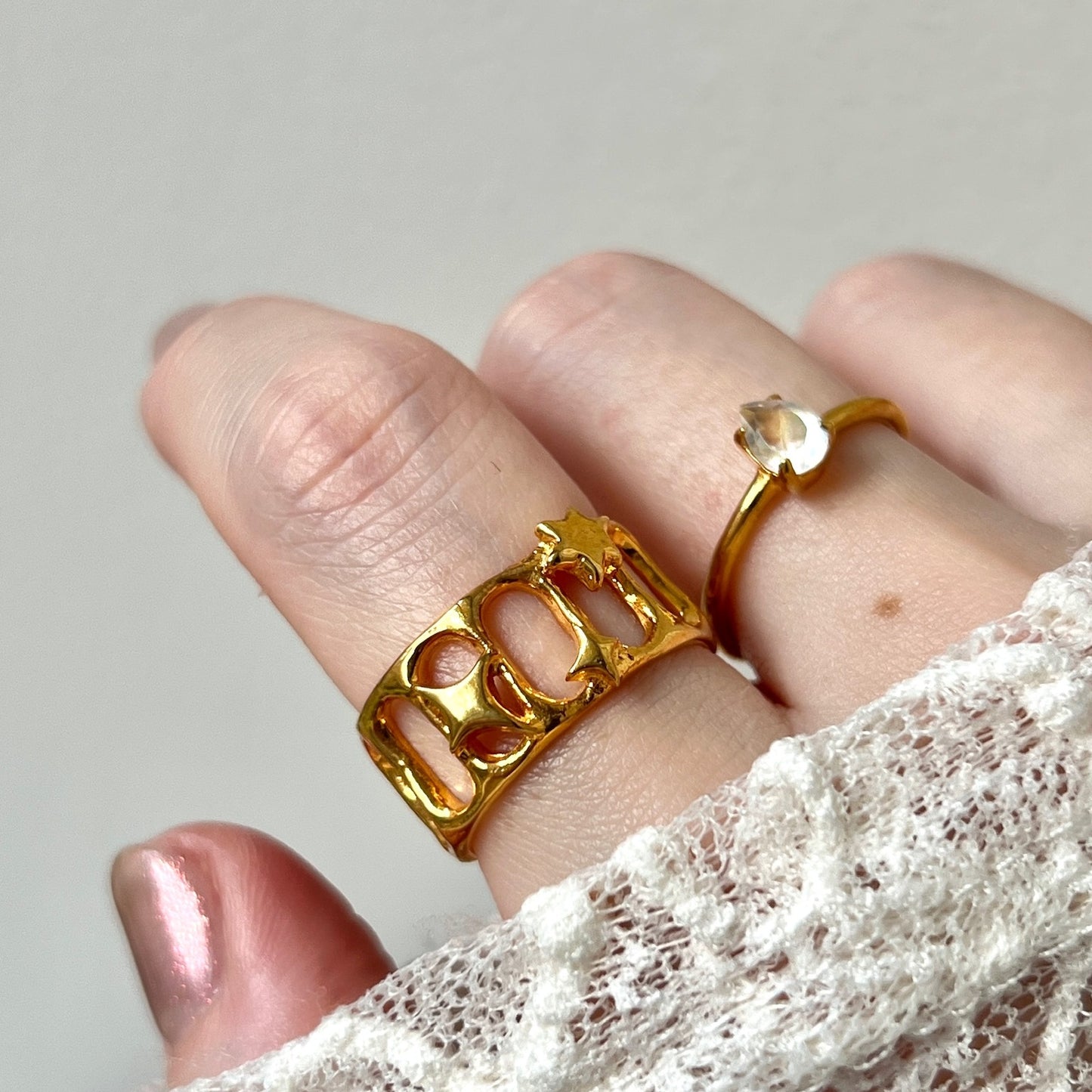 [ lux ring ] ring gold