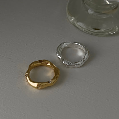 [ mint ] nuanced pinky ring [ silver ]