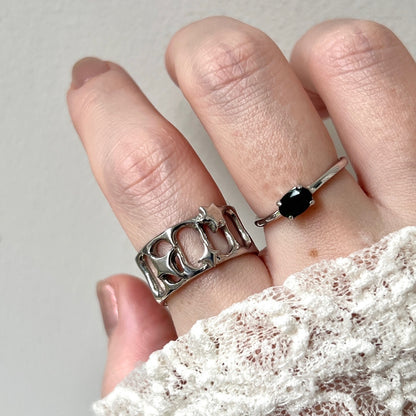 [ lux ring ] ring silver