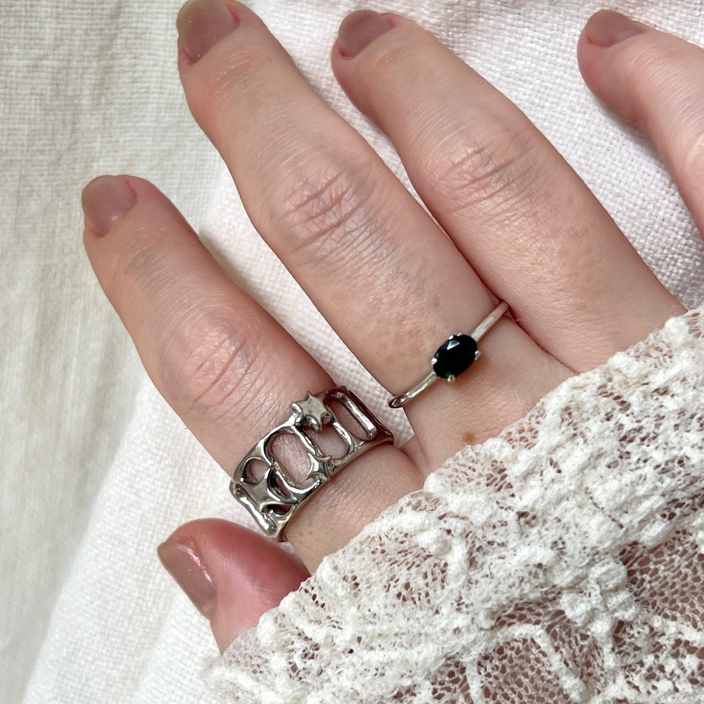 [ lux ring ] ring silver