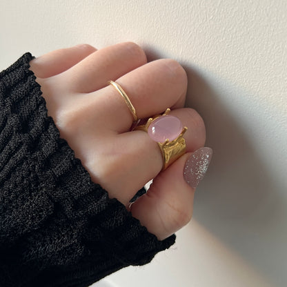 [ pink purple chalcedony ] roche