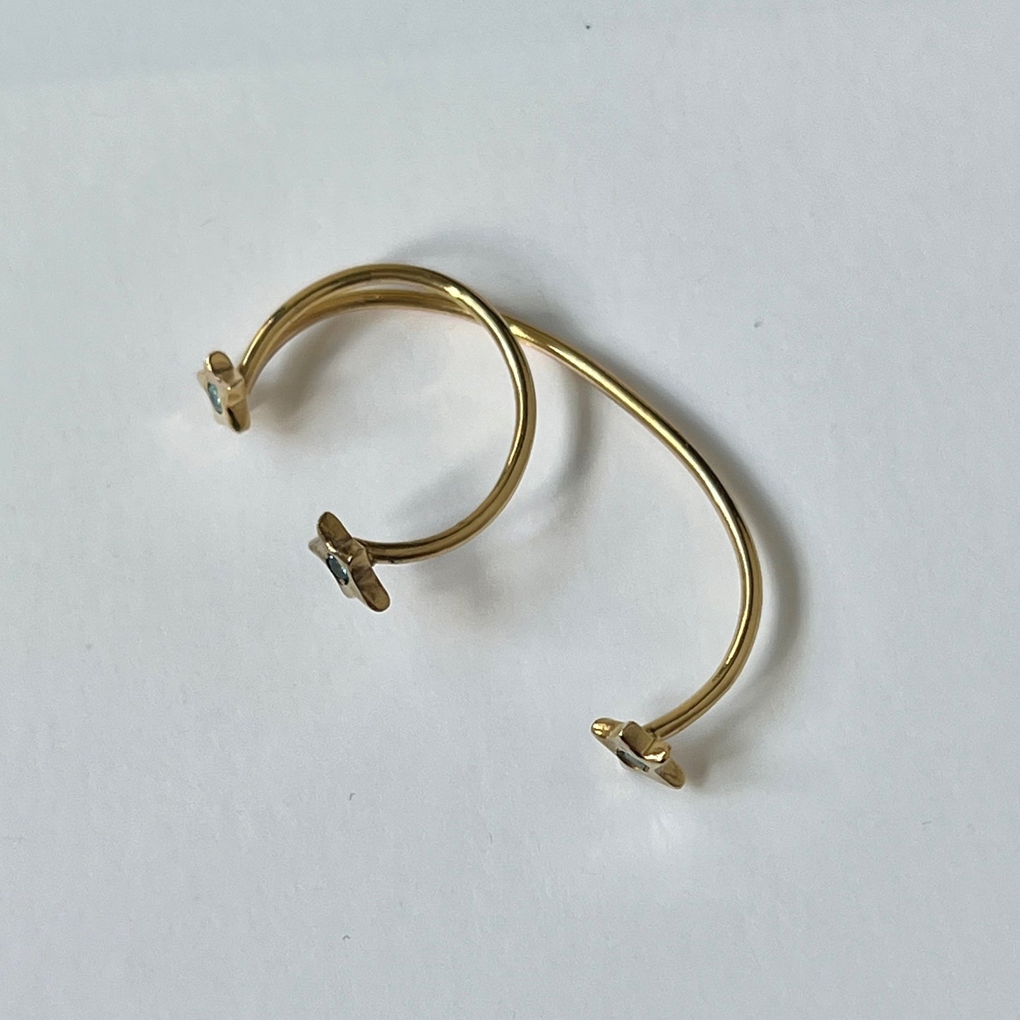[ aqua marine ] orion ring gold