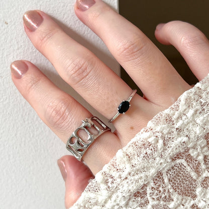 [ lux ring ] ring silver