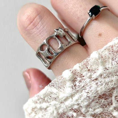 [ lux ring ] ring silver