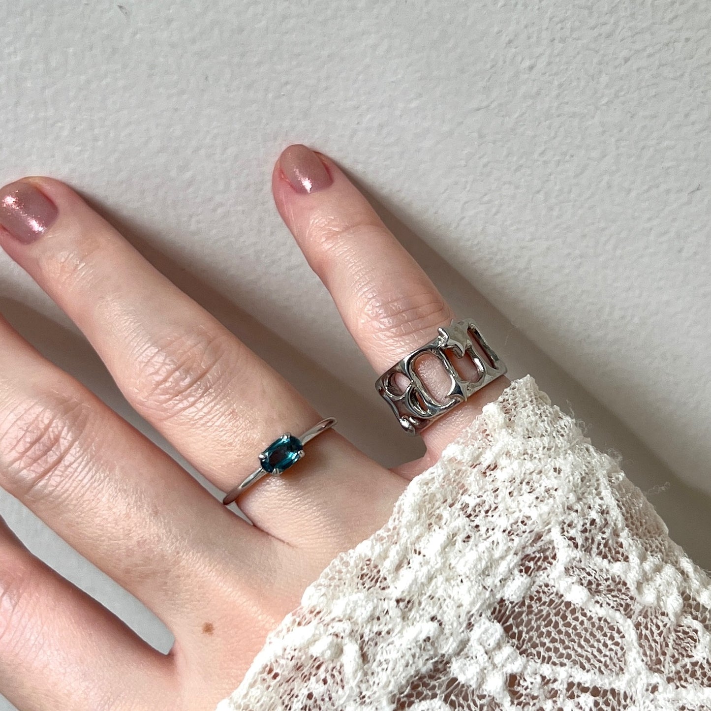 [ lux ring ] ring silver