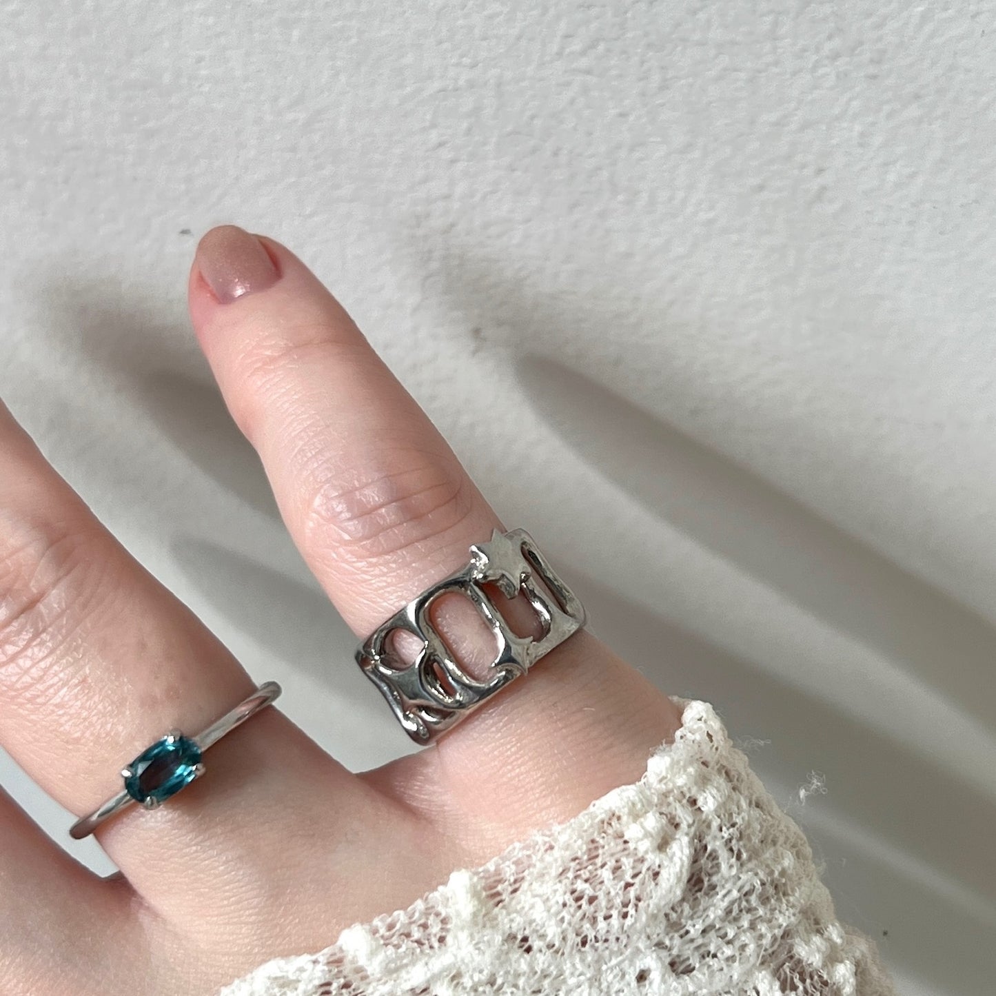 [ lux ring ] ring silver