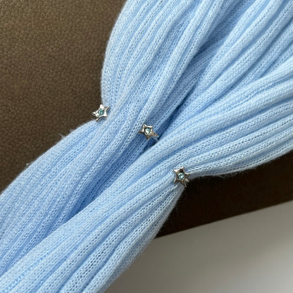[ aqua marine ] orion ring silver