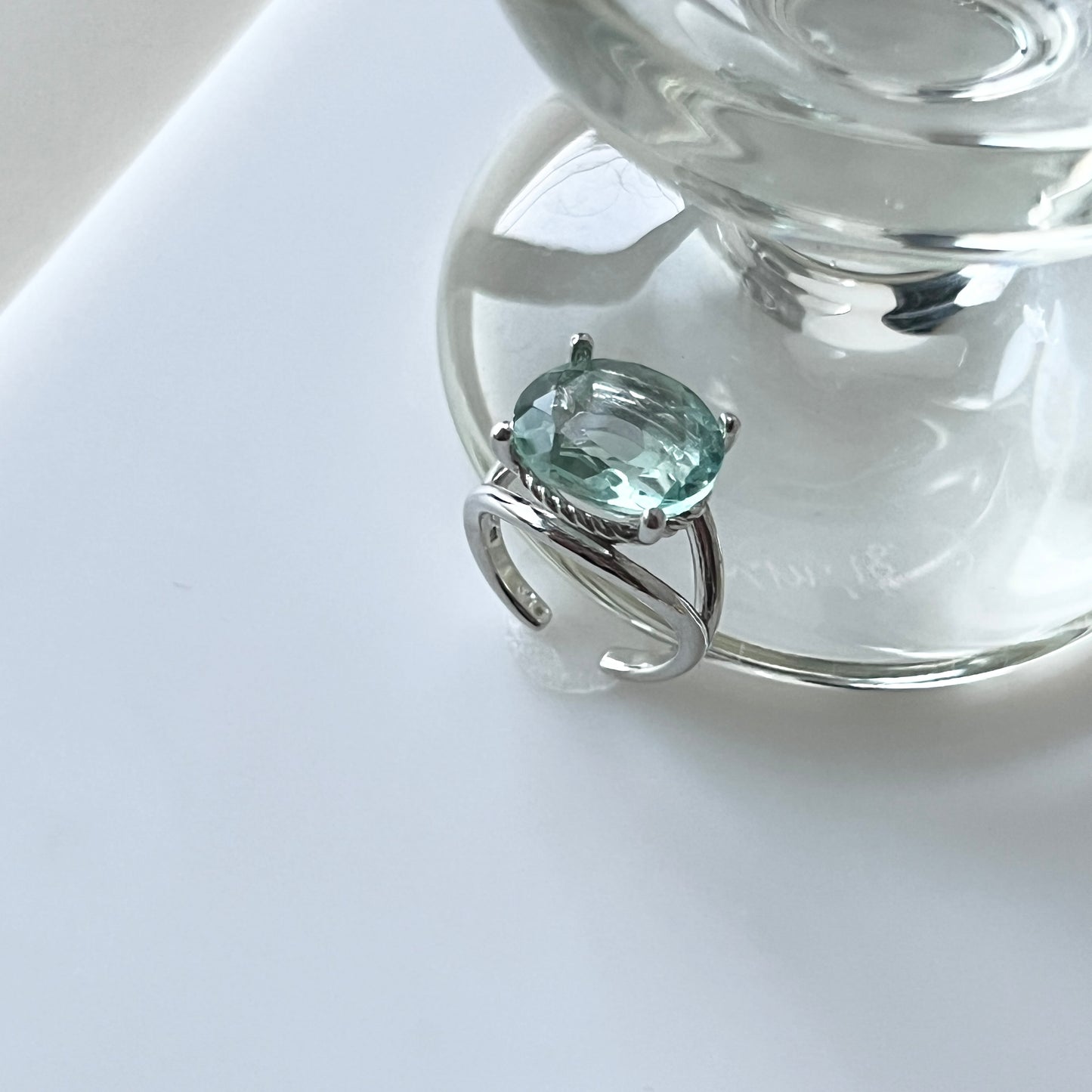 [ green fluorite ] reine pinky  ] reine pinky silver