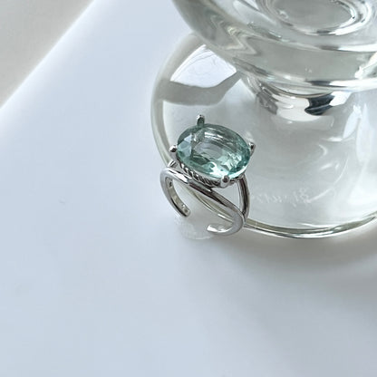[ green fluorite ] reine pinky  ] reine pinky silver