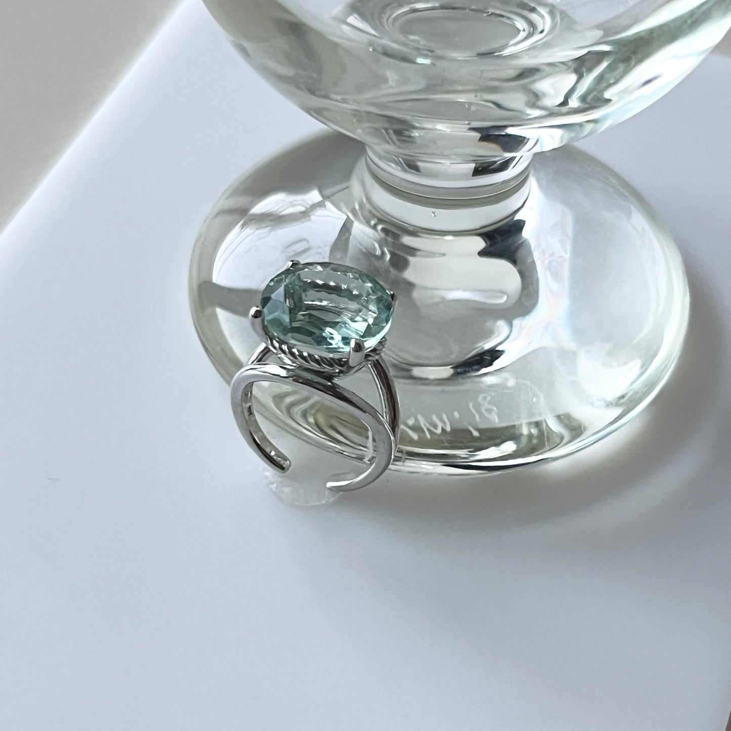 [ green fluorite ] reine pinky  ] reine pinky silver