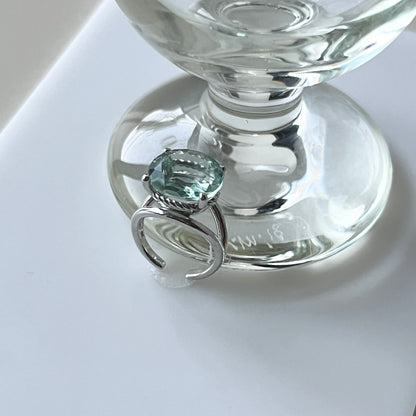 [ green fluorite ] reine pinky  ] reine pinky silver