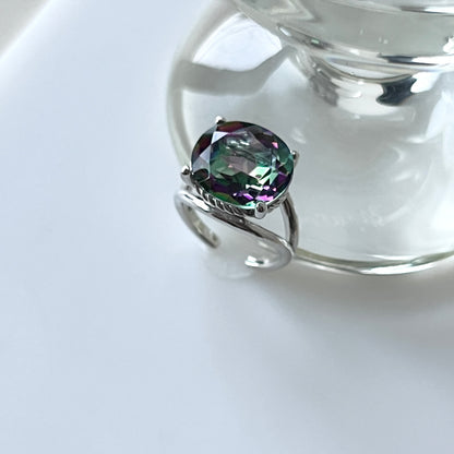 [ mystic quartz  ] reine pinky silver
