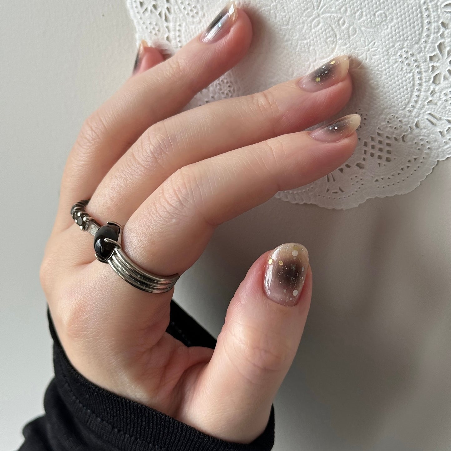 NAIL ARRANGE SHEET SET (Vermilion)
