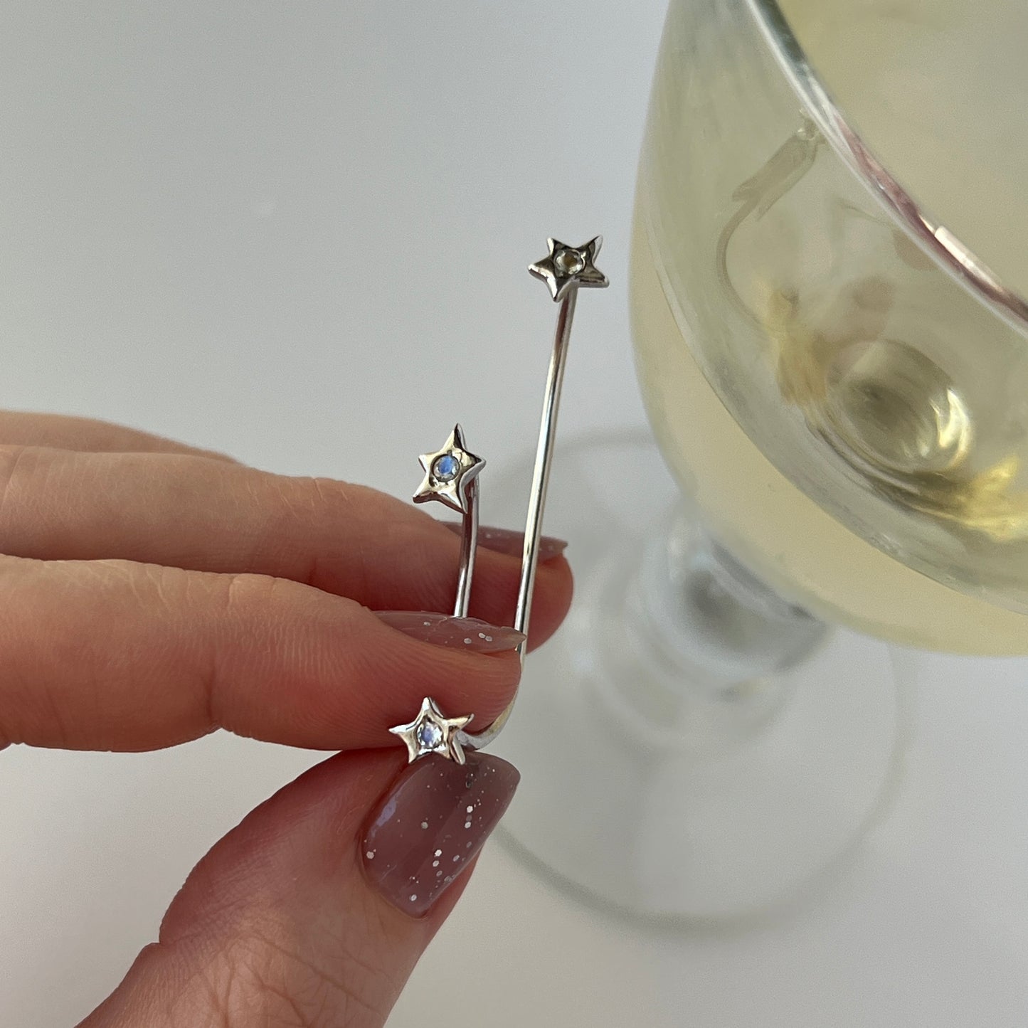 [ moon stone ] orion ring silver [ free size ]