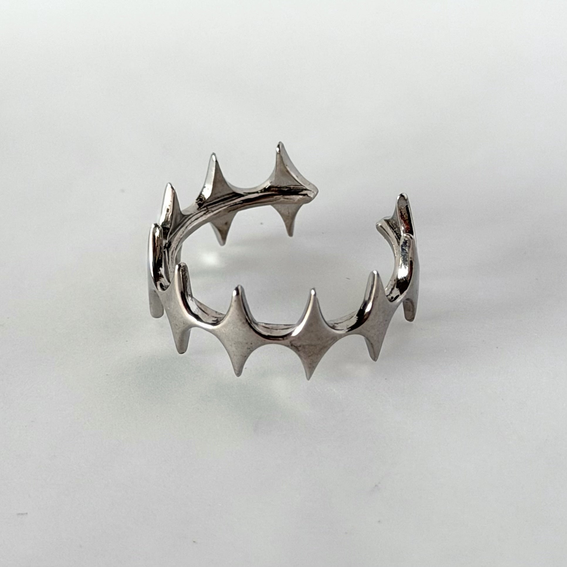 silver ] diamond shaped ring – POMUM&ARTS