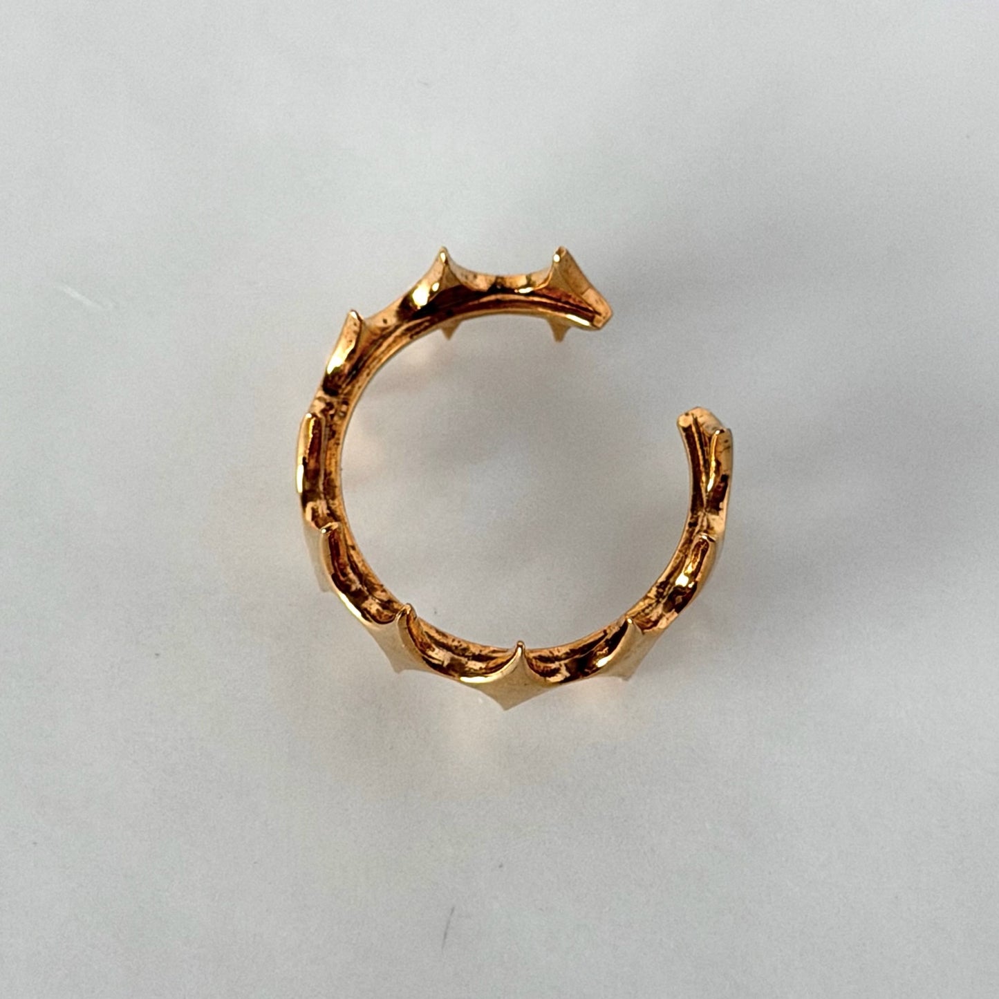 [ gold ] diamond shaped ring