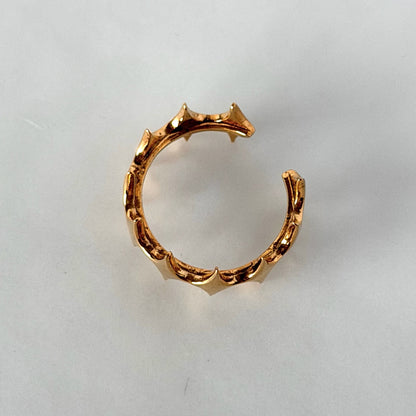 [ gold ] diamond shaped ring