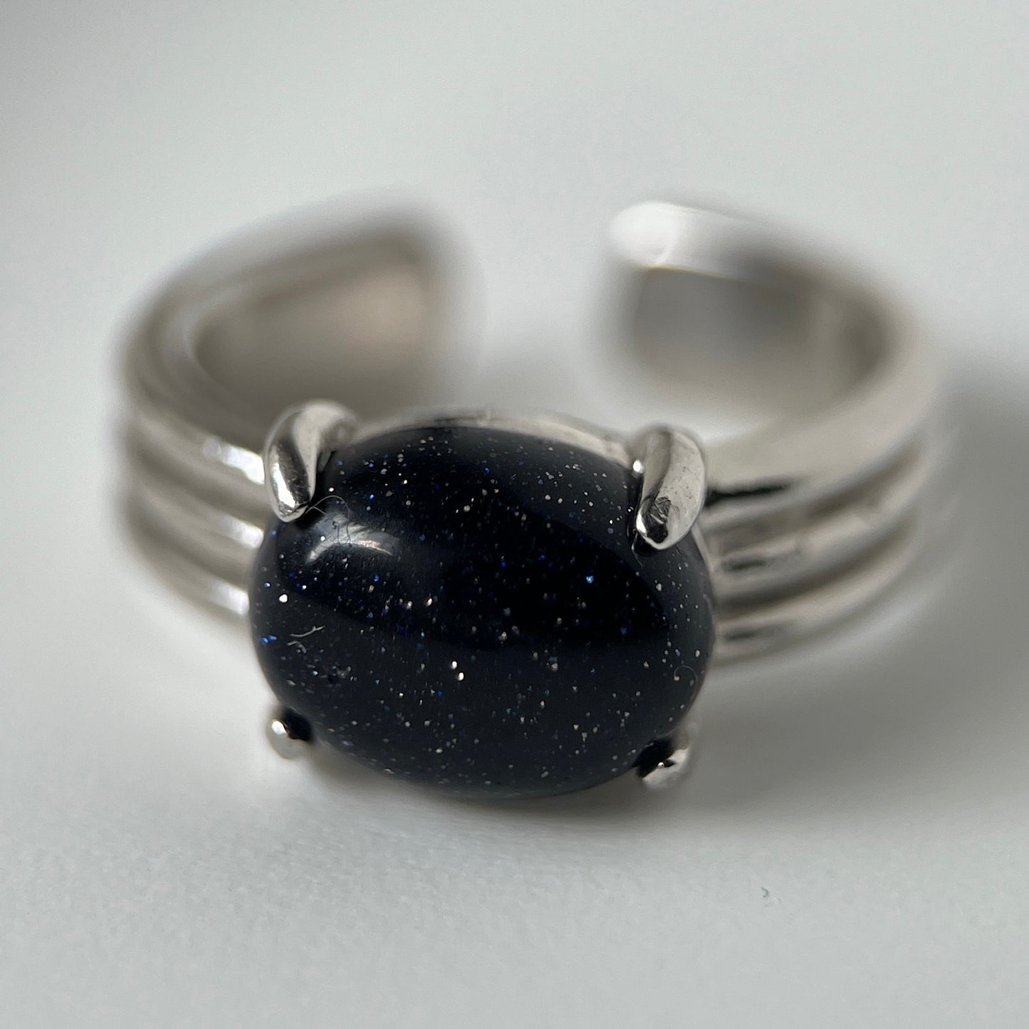 [ blue gold stone ] trois silver