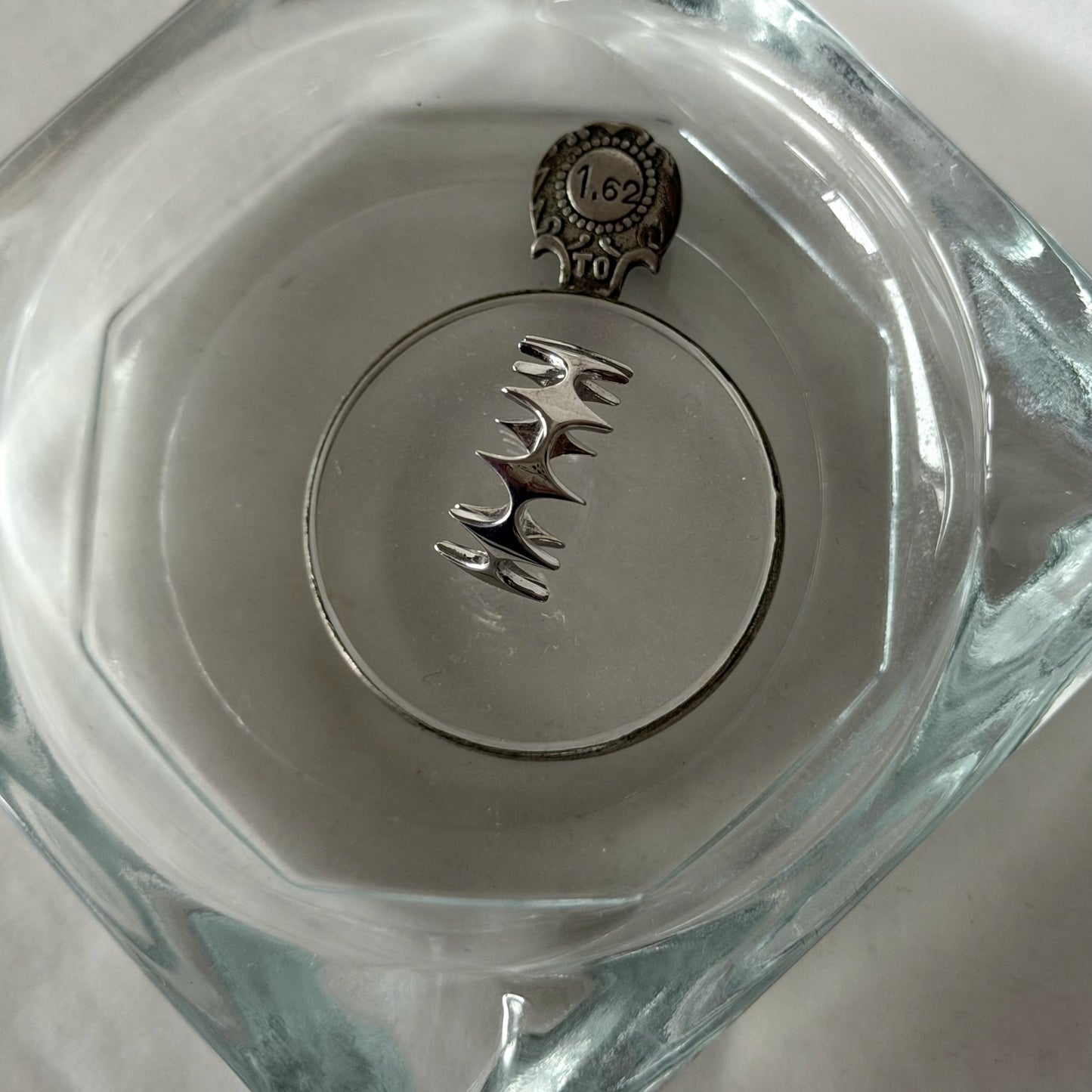 [ silver ] diamond shaped ring