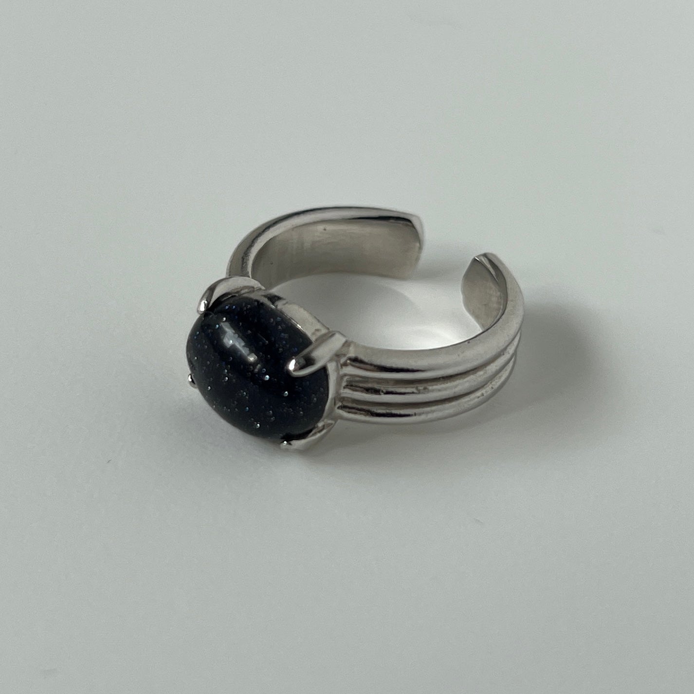 [ blue gold stone ] trois silver