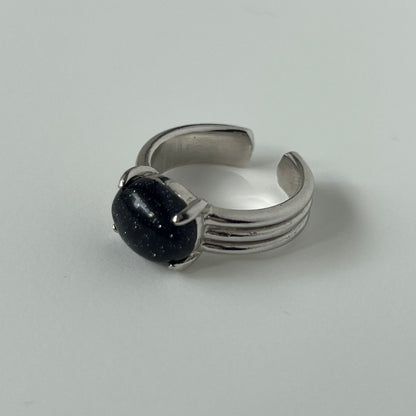 [ blue gold stone ] trois silver