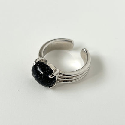 [ blue gold stone ] trois silver