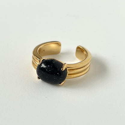 [ blue gold stone ] trois gold