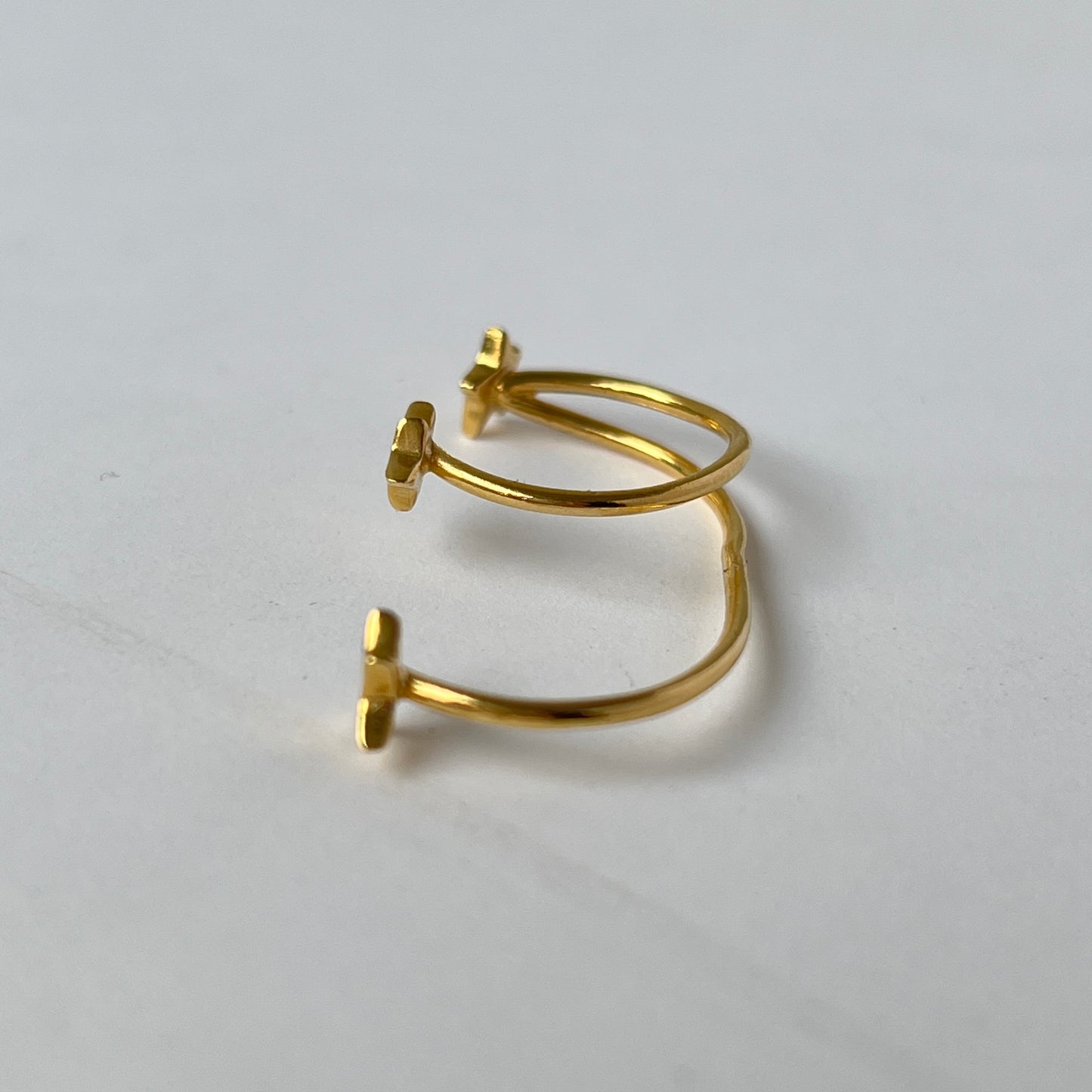 [ moon stone ] orion ring gold [ free size ]