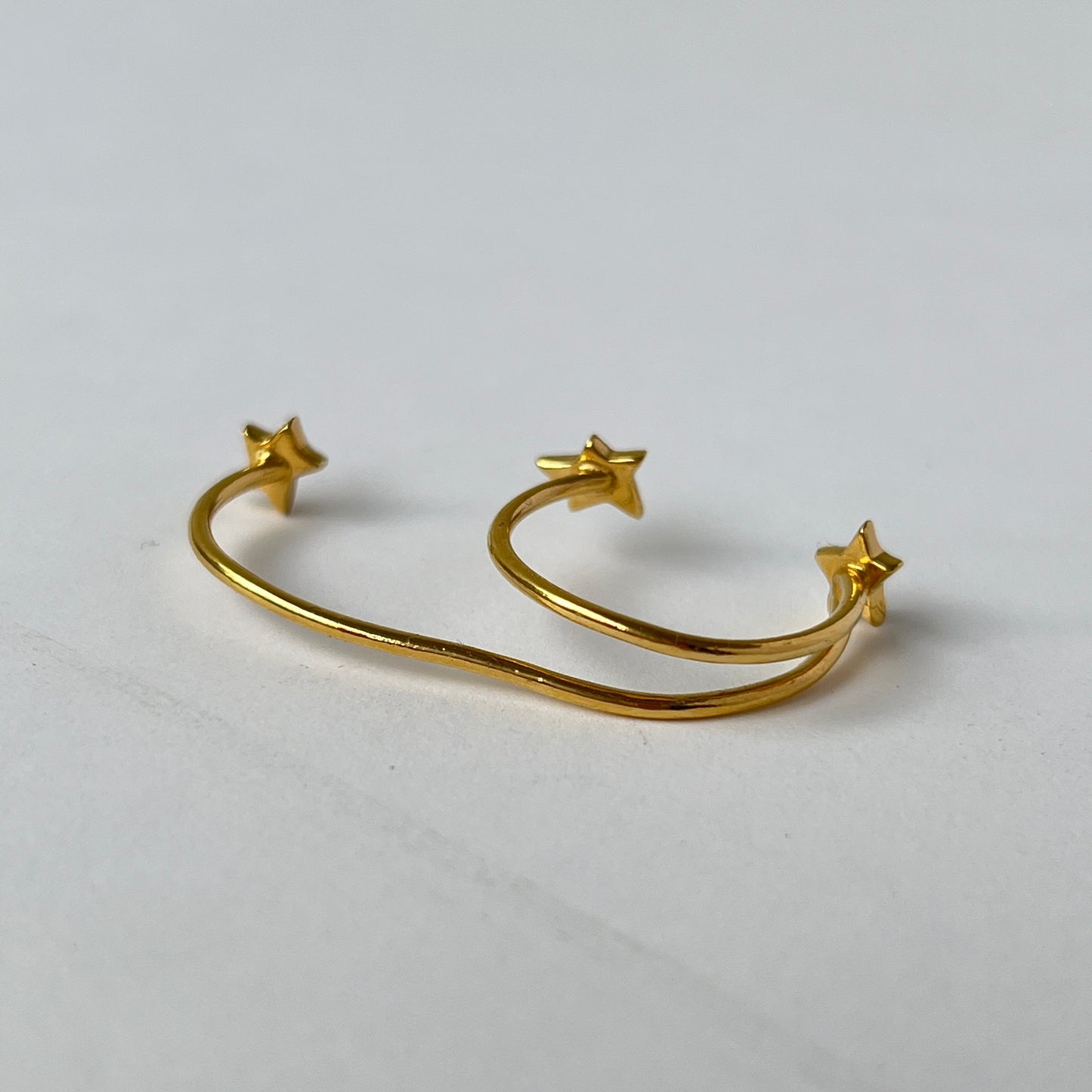 [ moon stone ] orion ring gold [ free size ]