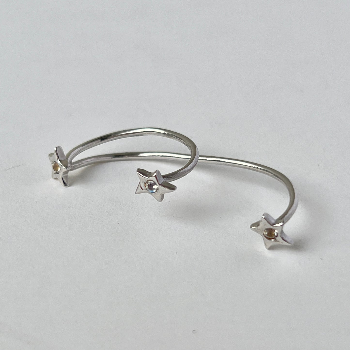 [ moon stone ] orion ring silver [ free size ]