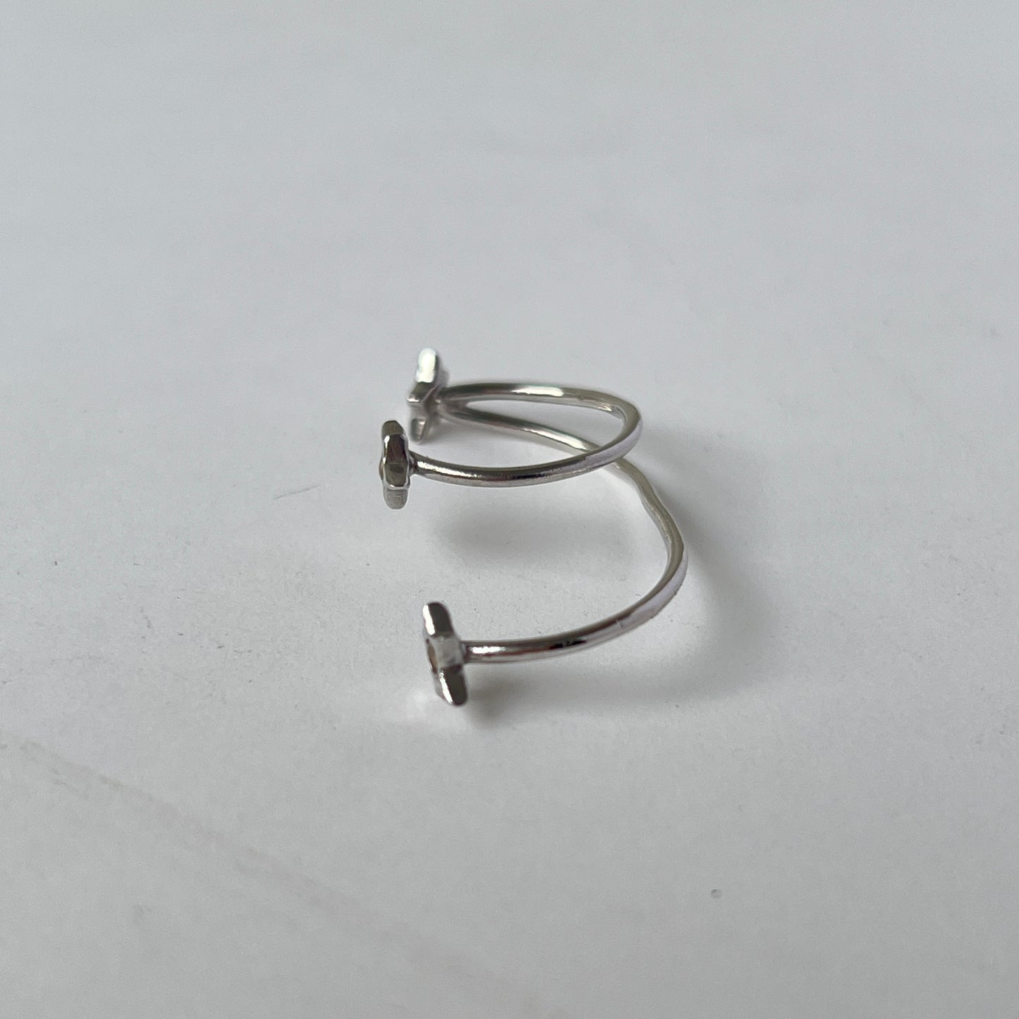 [ moon stone ] orion ring silver [ free size ]