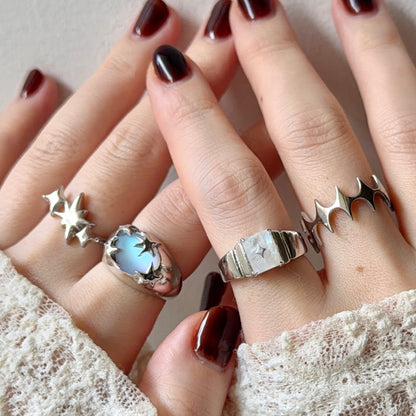 [ moon stone ] telescope silver