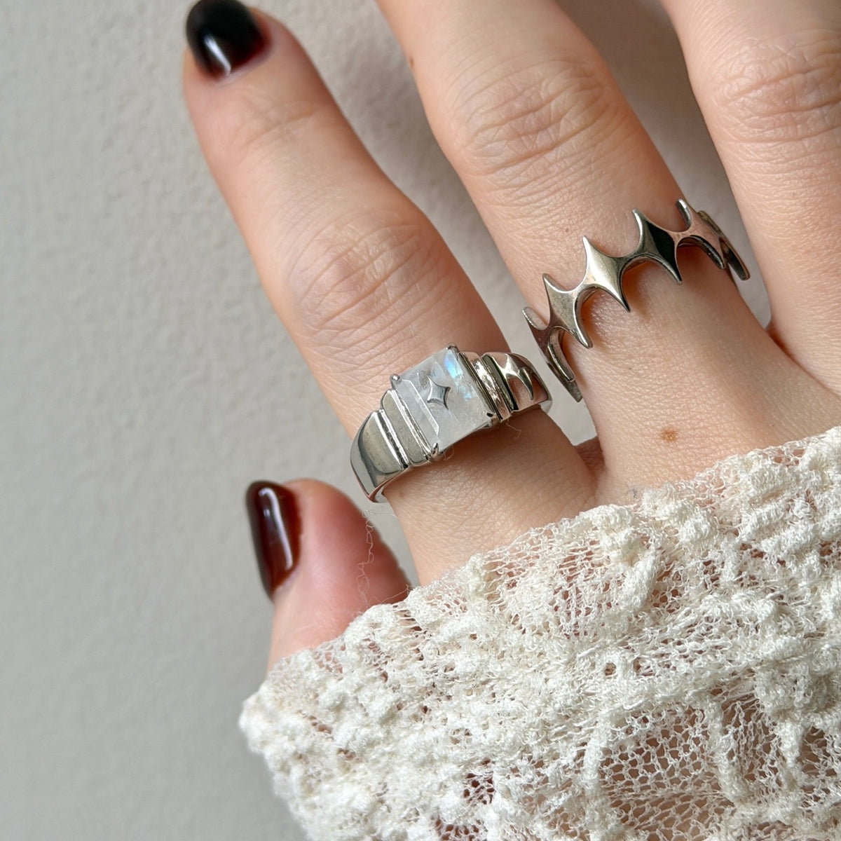 [ moon stone ] telescope silver