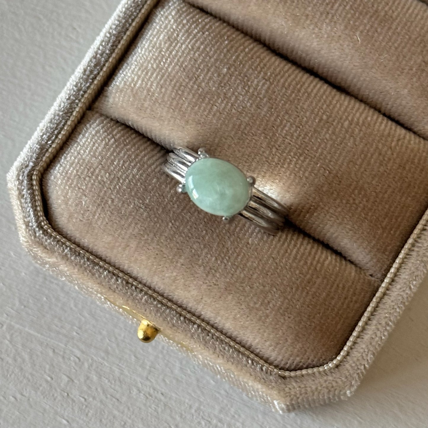 [ jadeite ] trois silver