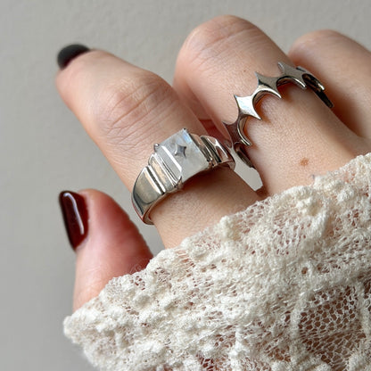 [ moon stone ] telescope silver