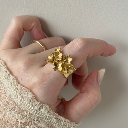 [ gold ] mimosa ring