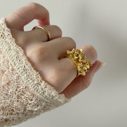 [ gold ] mimosa ring