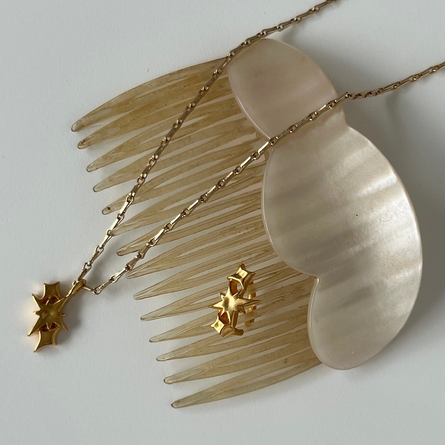 [ gold ] ptolemaeus necklace [ free size ]