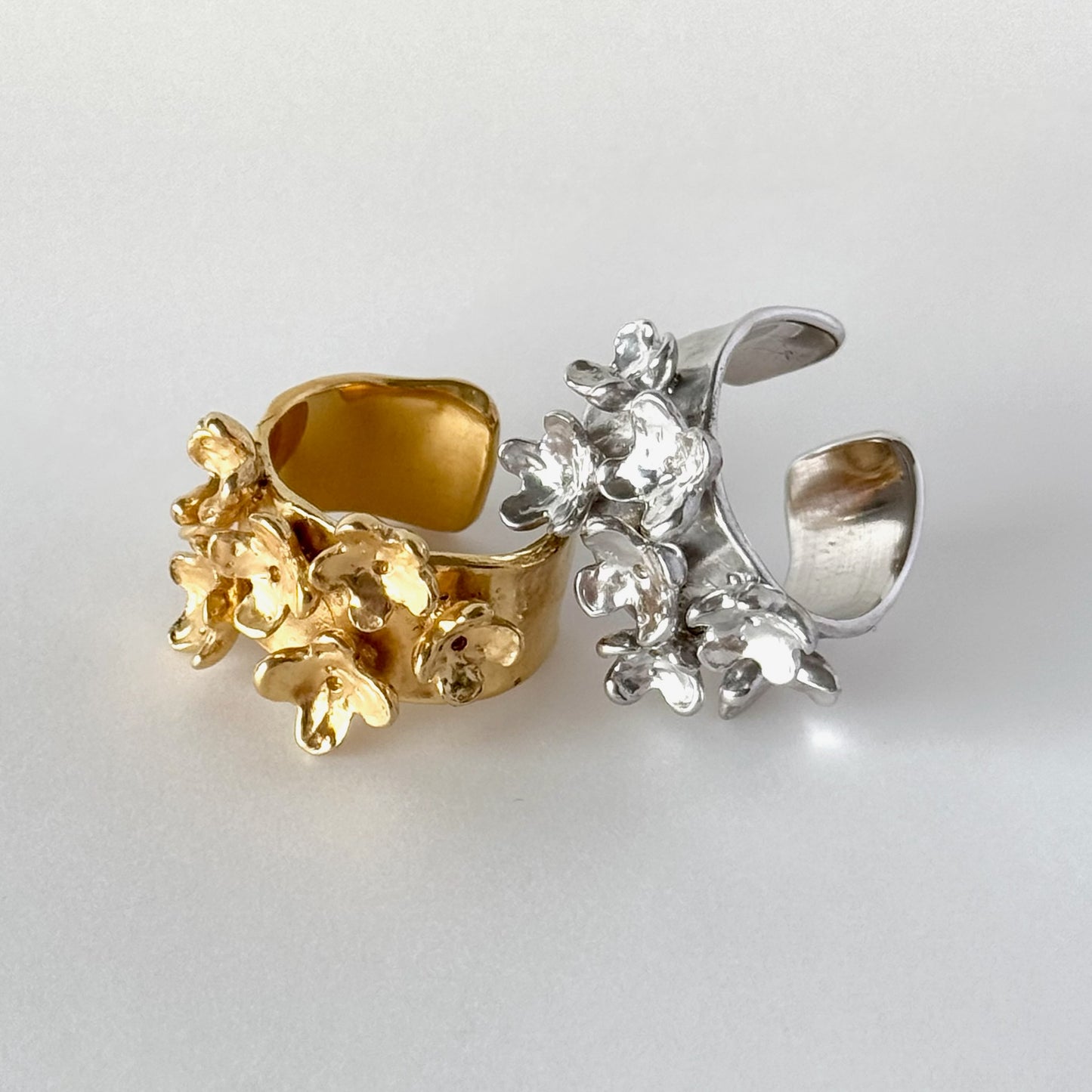 [ silver ] mimosa ring