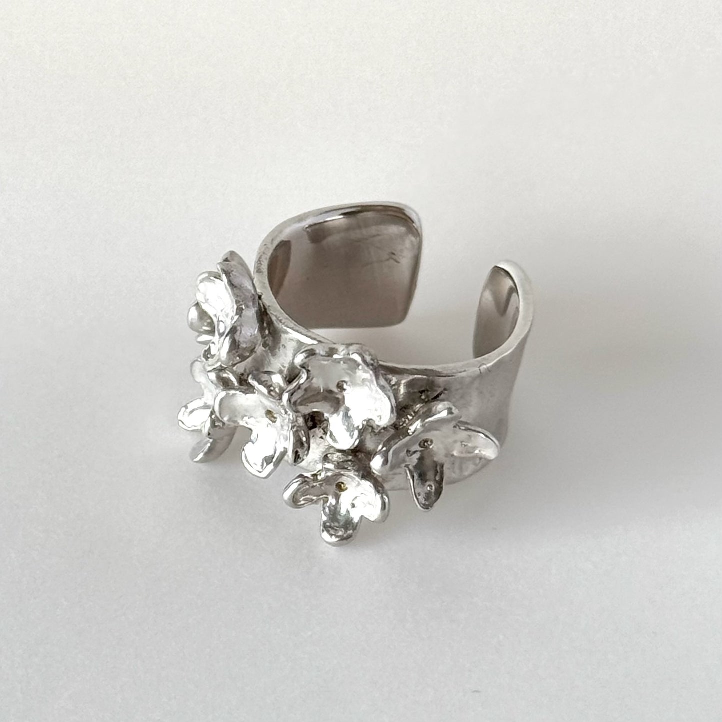 [ silver ] mimosa ring