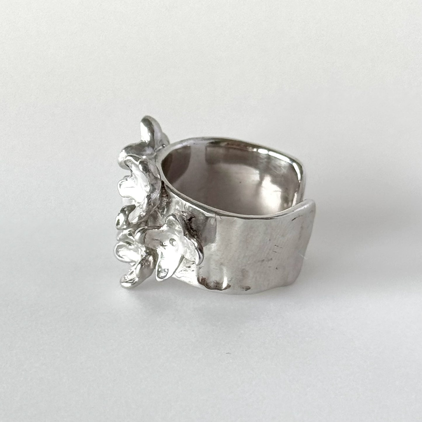 [ silver ] mimosa ring