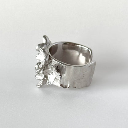 [ silver ] mimosa ring