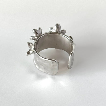 [ silver ] mimosa ring