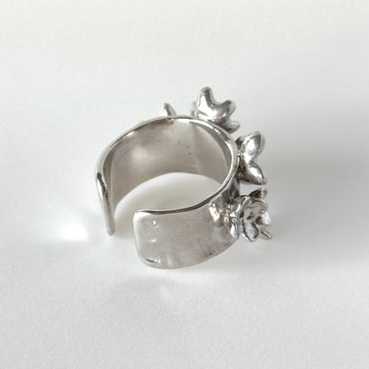 [ silver ] mimosa ring