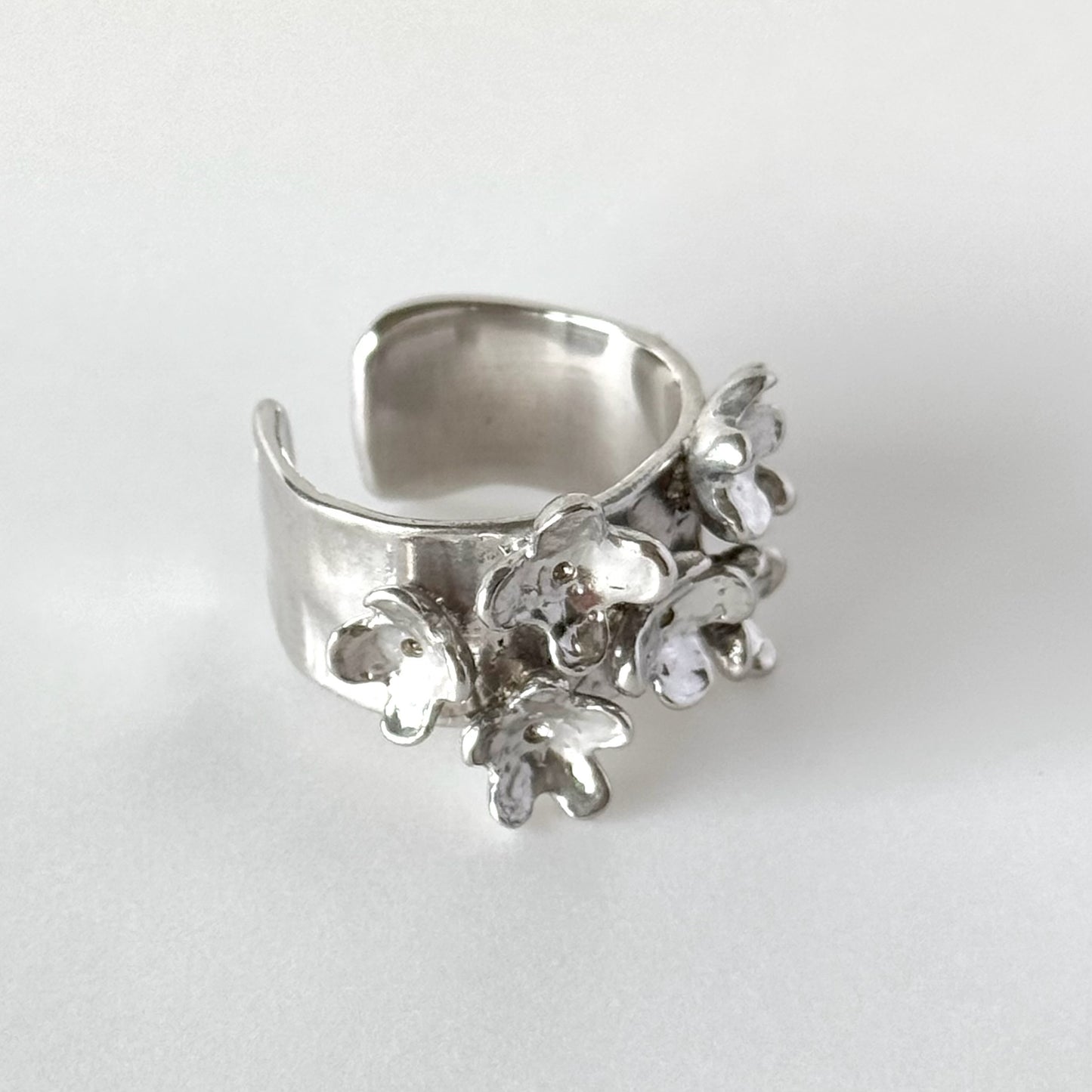 [ silver ] mimosa ring